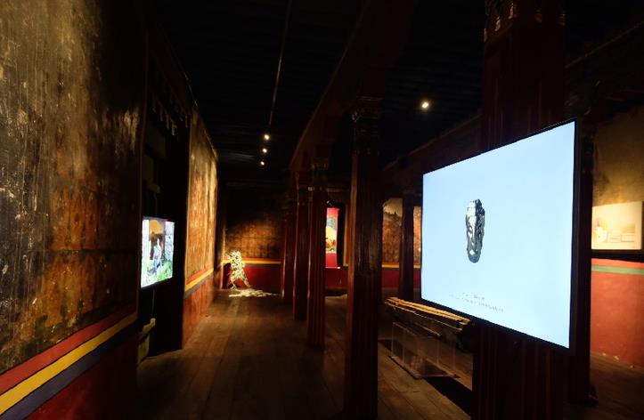 西藏首個在古建筑中舉辦的當代藝術展覽開幕