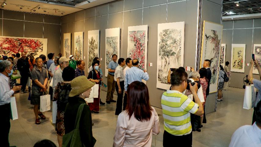 來南圖！賞“生命禮贊——張永榮中國畫展”