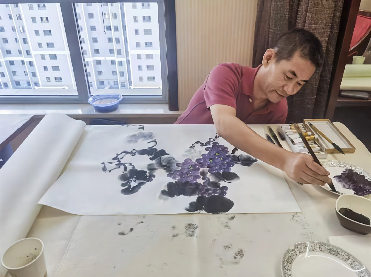 翰墨中國---書畫家段竑